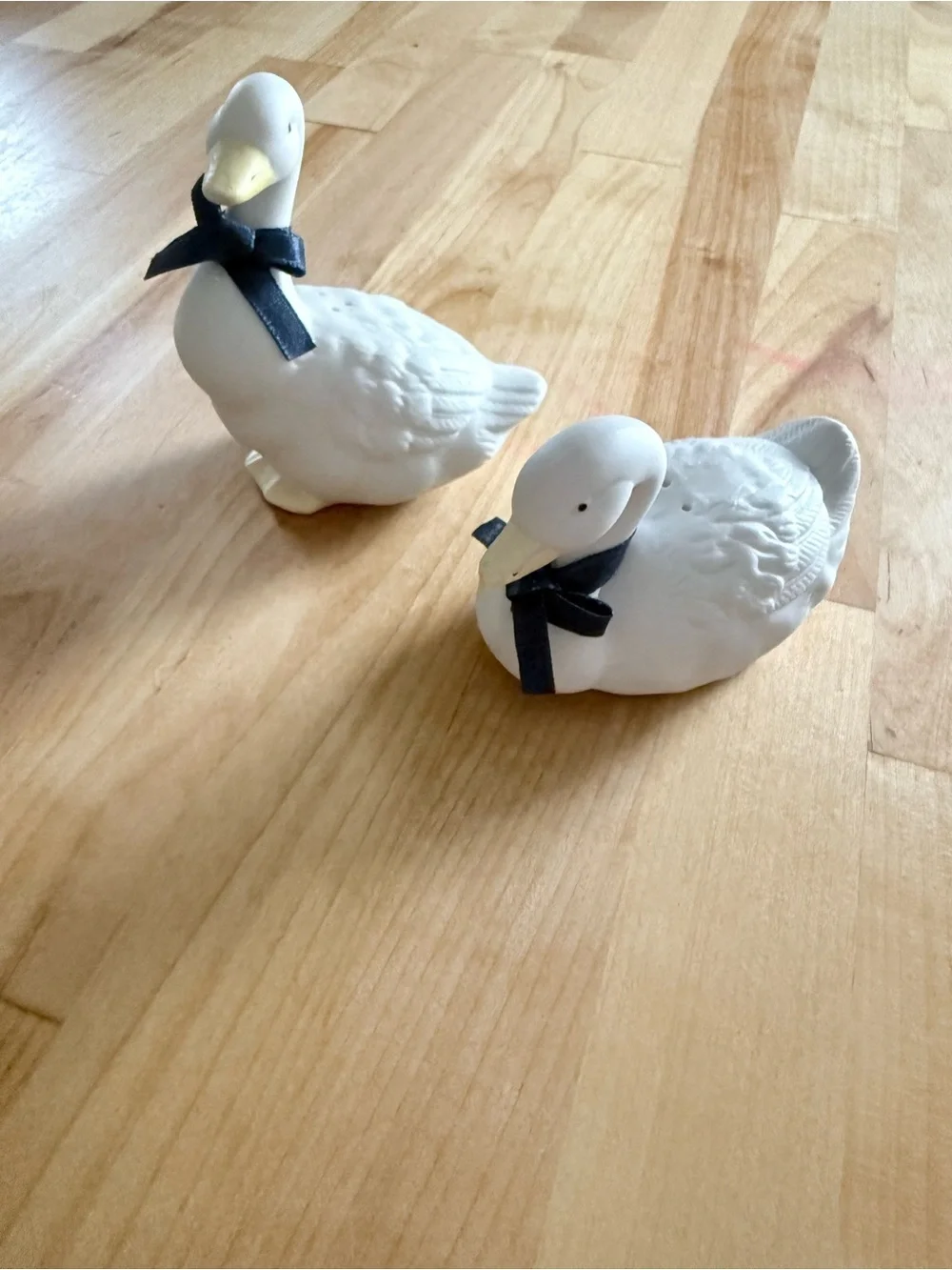 Vintage Goose Salt and Pepper Shakers